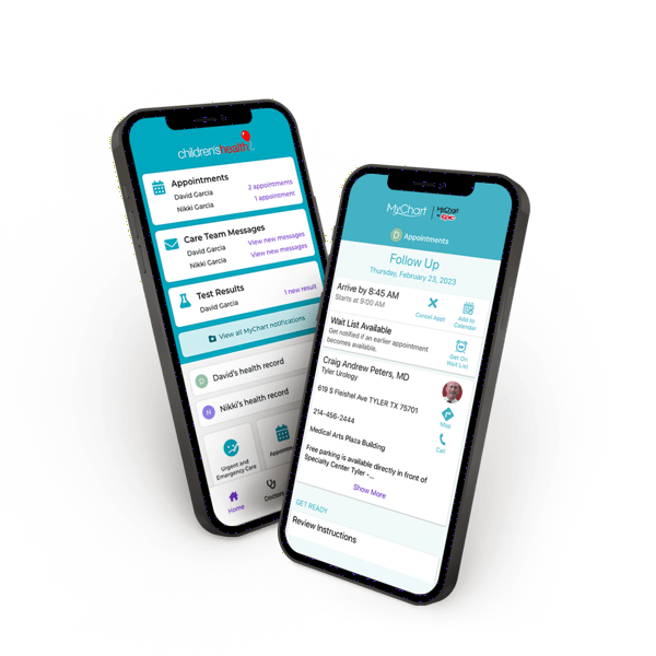 Download the Children’s Health app for an easier way to manage your child’s care.
